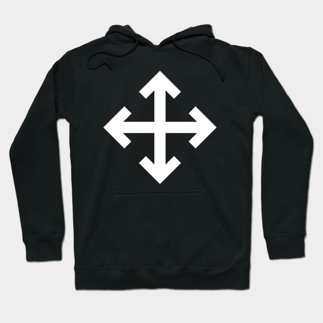 Barbee Cross Hoodie by Indie Pop